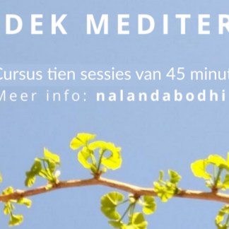 Online cursus - Ontdek Mediteren